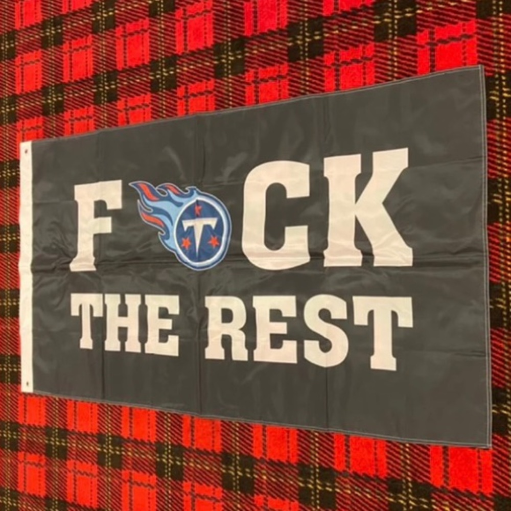 Brand new Tennessee Titans banner flag